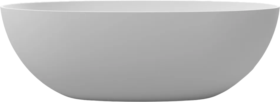 Ванна из искусственного камня WHITECROSS Diamond 170x85 см, отдельностоящая, матовая белая, овальная Sancos — официальный сайт