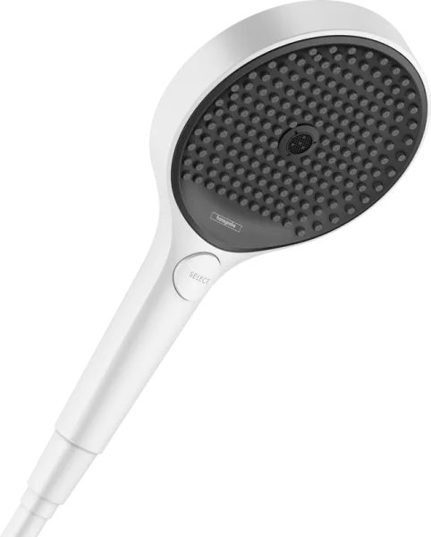 Душевая лейка Hansgrohe Rainfinity 130 26865700 EcoSmart, матовый белый Sancos — Оригинал