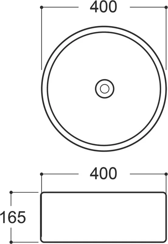 Накладная раковина Aqueduto Espiral ESP0110 40 см белая глянцевая Sancos — официальный сайт