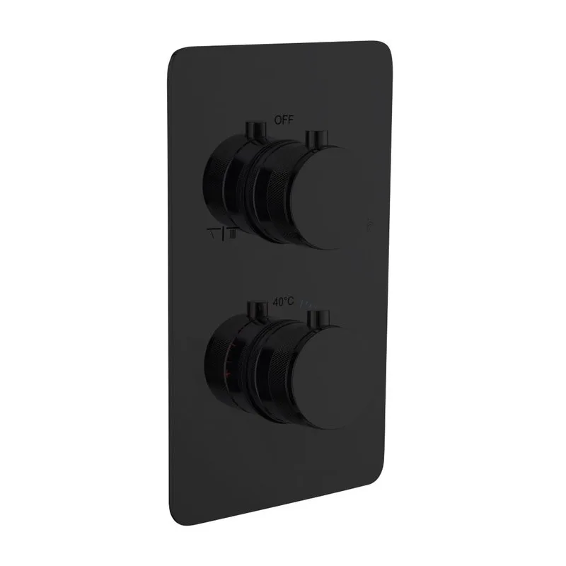 Термостатический смеситель встраиваемый Boheme Cell 134-2-B С ВНУТРЕННЕЙ ЧАСТЬЮ, черный Sancos — официальный сайт