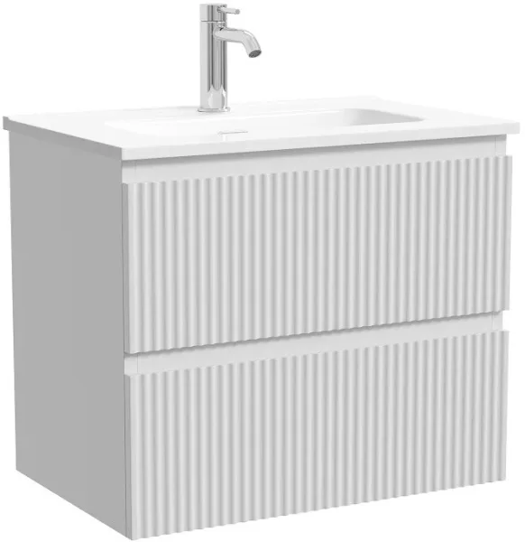 Тумба под раковину Sancos Snob R 60 подвесная Bianco (белый), SNR60/39W Sancos — Оригинал