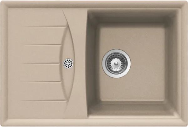 Мойка кухонная Schock Genius 45D Small (D-100S) Cristalite саббиа Sancos — Оригинал