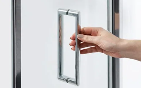 Душевая дверь в нишу Wasserkraft Salm 27I04 90 см Sancos — официальный сайт