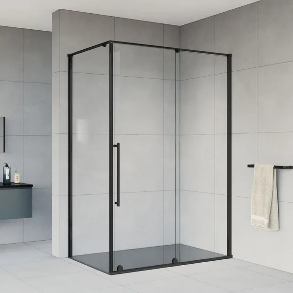 Душевой уголок Vincea Arno VSR-1A9012CLB 120x90 см, профиль черный Sancos — Оригинал