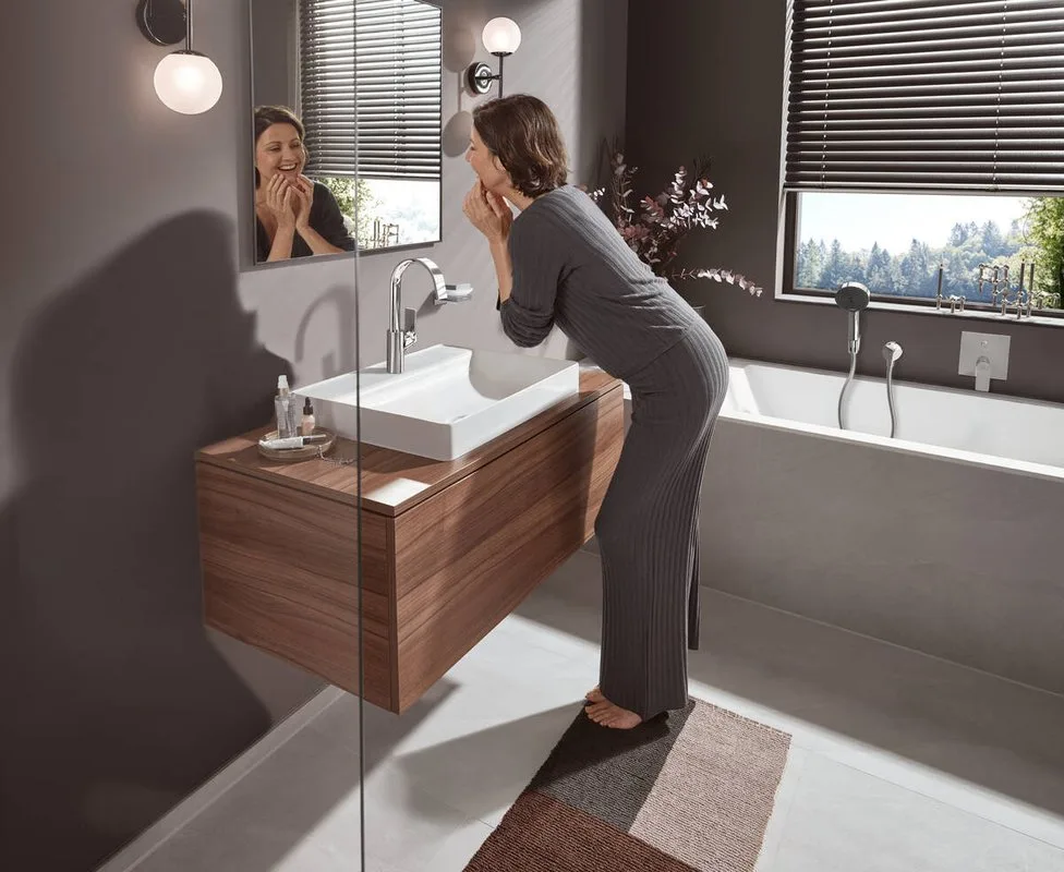 Встраиваемый смеситель Hansgrohe Vivenis 75415000, хром Sancos — официальный сайт