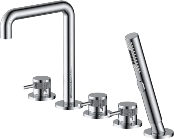 Смеситель на борт ванны Allen Brau Priority 5.31007-00, хром Sancos — Оригинал
