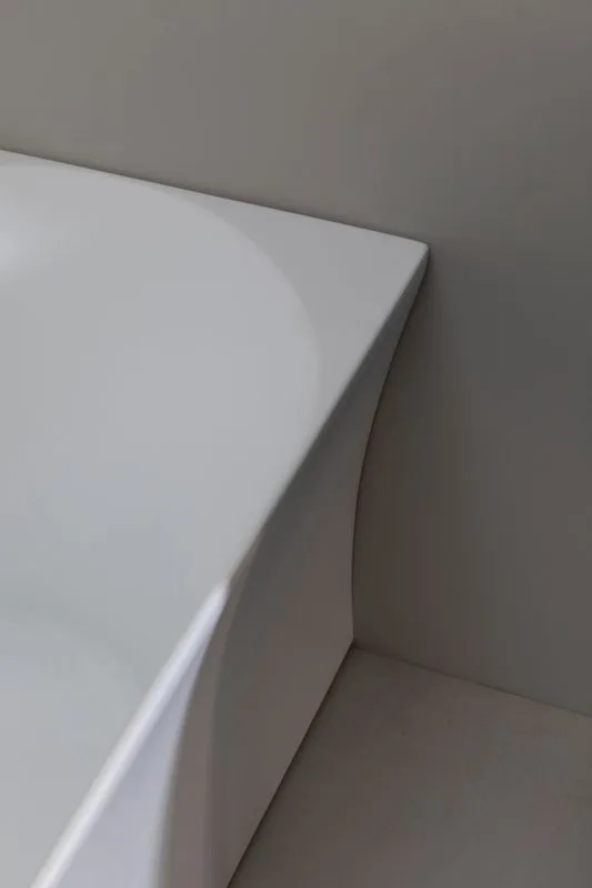 Акриловая ванна Allen Brau Priority 4 R 170x80 см, угловая, правая, пристенная, белая, асимметричная Sancos — официальный сайт