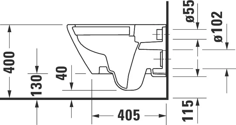 Унитаз подвесной Duravit D-Neo 2578090000 Sancos — официальный сайт