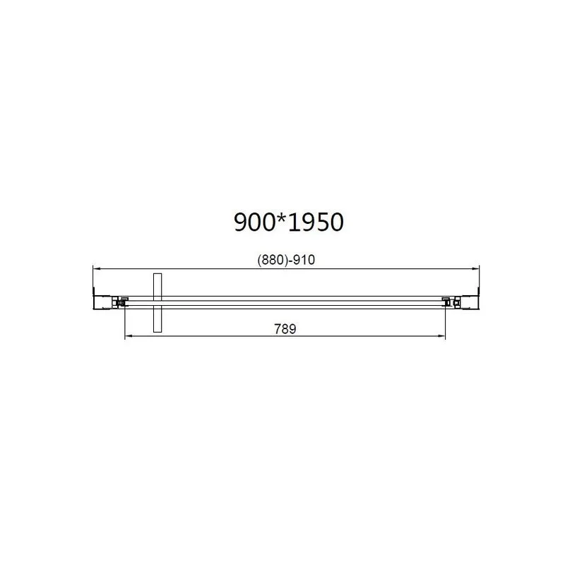 Душевой уголок Vincea Slim VSR-4SLP9090CLB 90х90 см, профиль матовый черный, стекло прозрачное Sancos — официальный сайт