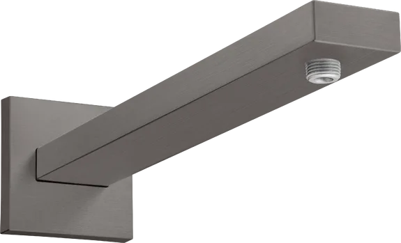 Кронштейн для верхнего душа Hansgrohe Square 27694340 38,9 см, матовый черный хром Sancos — Оригинал