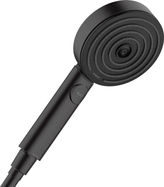 Душевая лейка Hansgrohe Pulsify Select 105 3jet 24111670 матовый черный Sancos — Оригинал