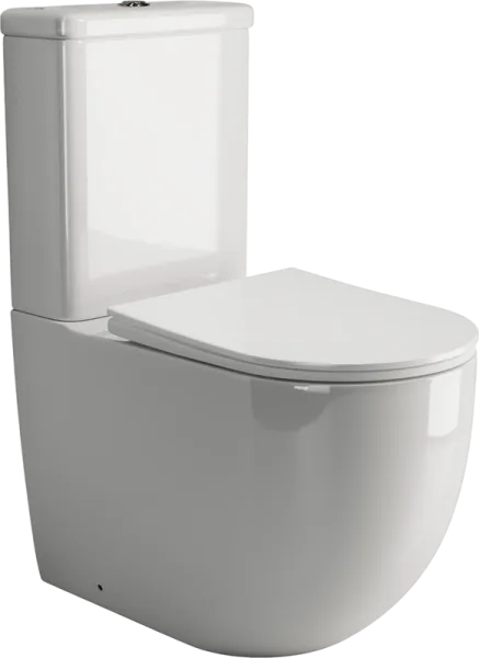 Унитаз-компакт напольный Ceramicanova Mia Rimless CN1801 Sancos — Оригинал