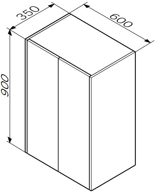 Шкаф AM.PM Func M8FCH06029WM 60х90 см, белый матовый Sancos — официальный сайт