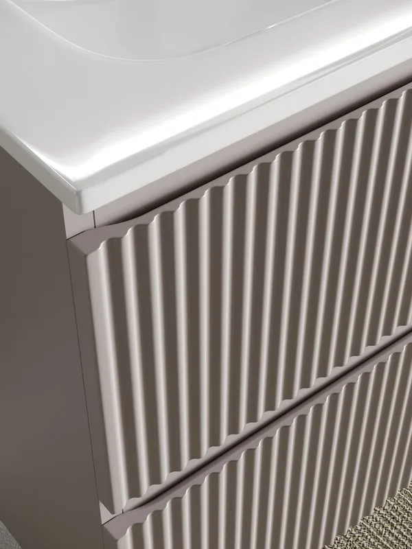 Тумба с раковиной Sancos Snob R 120 см, doha soft, раковина CN7016 Sancos — официальный сайт