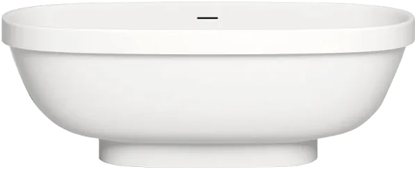 Ванна из искусственного камня Salini Greca S-Stone 180x80 см, отдельностоящая, матовая белая, овальн Sancos — Оригинал