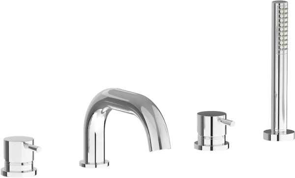 Смеситель на борт ванны IB Rubinetterie Milanotorino MT396CC, chrome Sancos — Оригинал