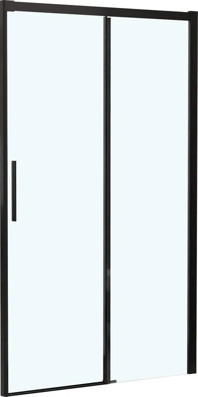 Душевой уголок RGW Leipzig LE-12B+80 см (117-121)x80x195 профиль черный матовый, стекло прозрачное Sancos — официальный сайт