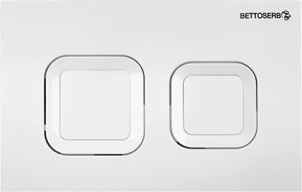 Кнопка смыва BETTOSERB Sava Fix Slim Djerma 40006470 белый глянец Sancos — Оригинал