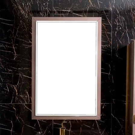 Зеркало Armadi Art Lucido 70x105 лиловое, с подсветкой Sancos — Оригинал