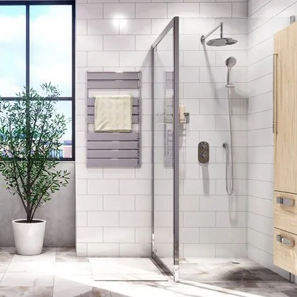 Душевой уголок Wasserkraft Berkel 48P15 110x90 см Sancos — Оригинал