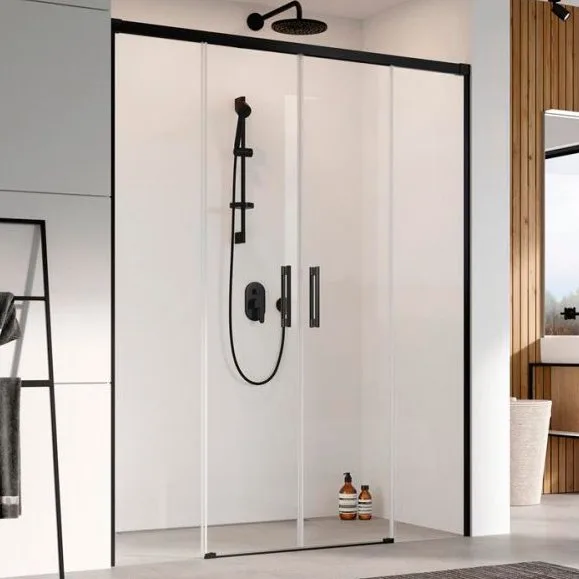 Душевая дверь в нишу Radaway Idea Black DWD 170 Sancos — официальный сайт