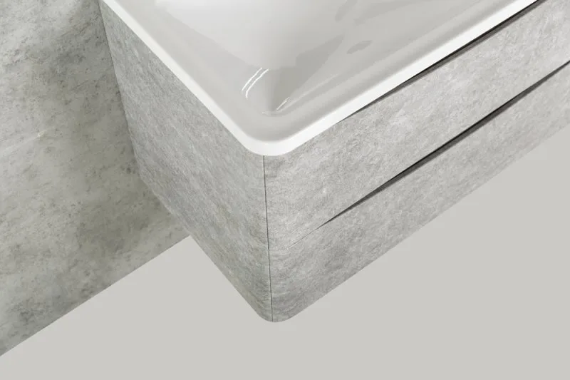 Тумба под раковину без столешницы BelBagno Acqua 90 подвесная, cemento verona grigio Sancos — официальный сайт