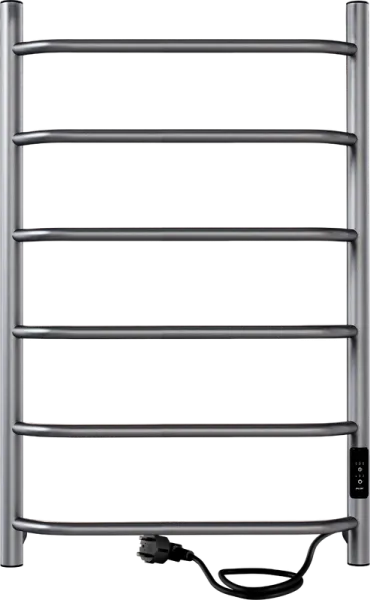 Полотенцесушитель электрический Indigo Roof Lux LCRLE80-50GFMRt graphite metallic Sancos — Оригинал
