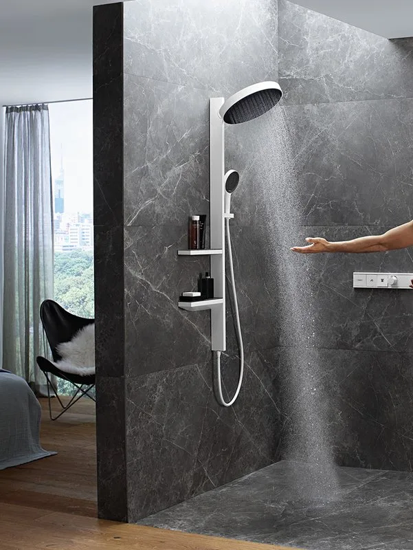 Душевой гарнитур Hansgrohe Rainfinity 26852700 Sancos — официальный сайт