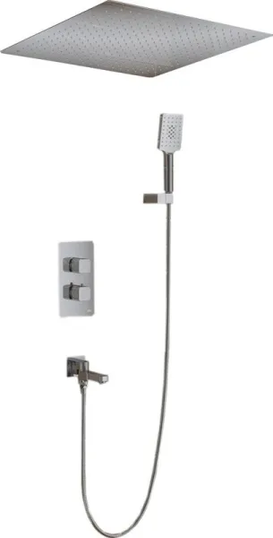 Душевой комплект Timo Petruma SX-5019/00SM, С ВНУТРЕННЕЙ ЧАСТЬЮ, хром Sancos — Оригинал