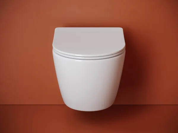 Подвесной унитаз Ceramicanova Uno смыв Торнадо CN11001T белый Sancos — Оригинал
