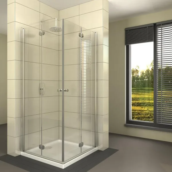 Душевой уголок Radaway EOS KDD-B 80x90 прозрачное стекло Sancos — Оригинал