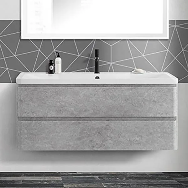 Тумба под раковину без столешницы BelBagno Albano 120 подвесная, cemento verona grigio Sancos — Оригинал