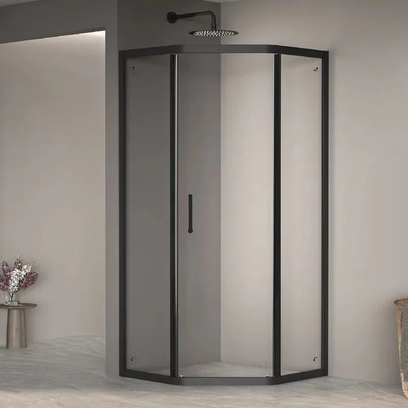 Душевой уголок RGW Passage PA-86B 900x900x1950, профиль черный Sancos — официальный сайт