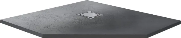 Поддон для душа RGW Stone Tray ST/T-0100G 100х100х2,5 графит Sancos — Оригинал