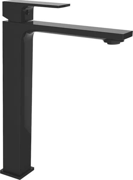Смеситель для раковины Clever Saona Slim 61175, черный Sancos — Оригинал