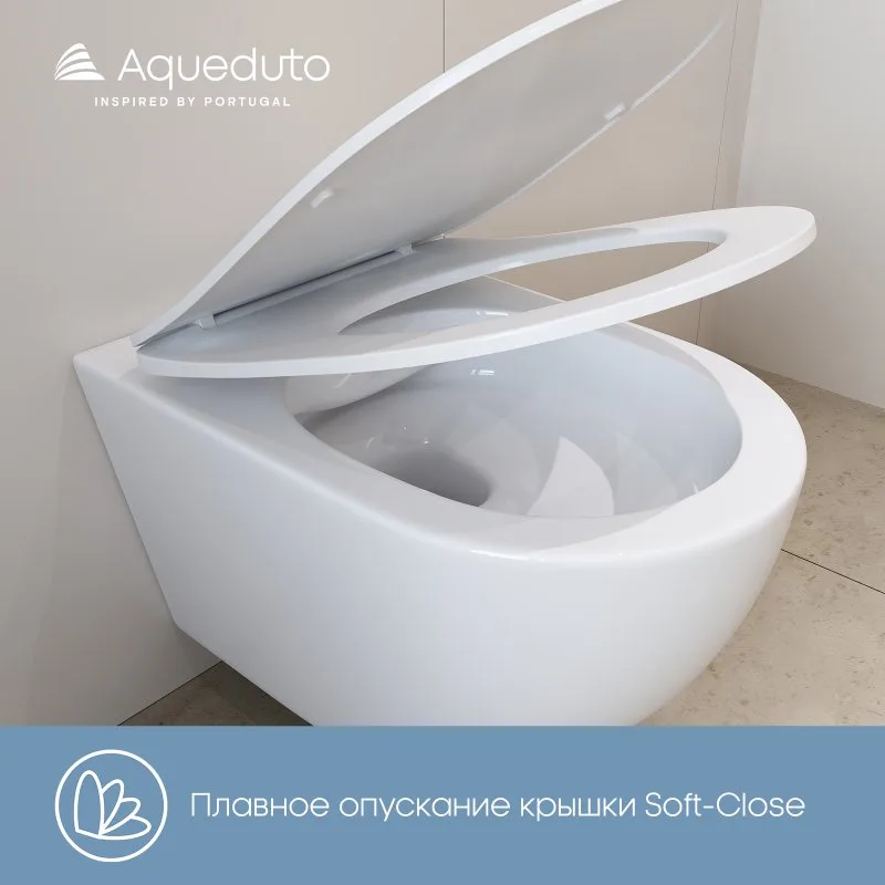 Унитаз подвесной Aqueduto Ovo Tornado OVOT0110 Sancos — официальный сайт