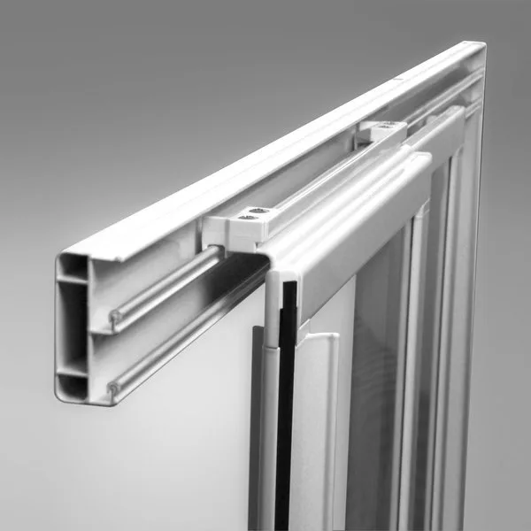 Душевая дверь в нишу Ravak Supernova ASDP3-90 Transparent, 200, профиль черный Sancos — официальный сайт