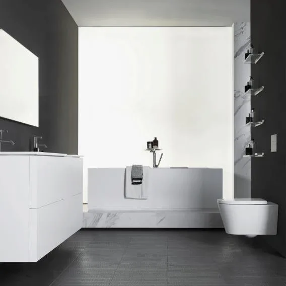Крышка-сиденье Laufen Kartell by Laufen 8.9133.3.000.000.1 с микролифтом Sancos — официальный сайт