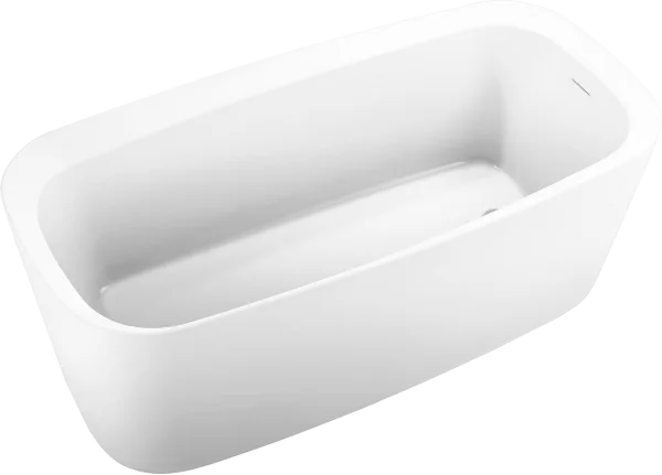 Акриловая ванна Allen Brau Infinity 3 170x80 см, отдельностоящая, белая, овальная, на ножках, со сли Sancos — Оригинал
