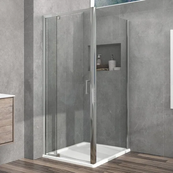 Душевой уголок Vincea Intra VSR-1I809090CL 90x90 см, профиль хром, стекло прозрачное Sancos — Оригинал