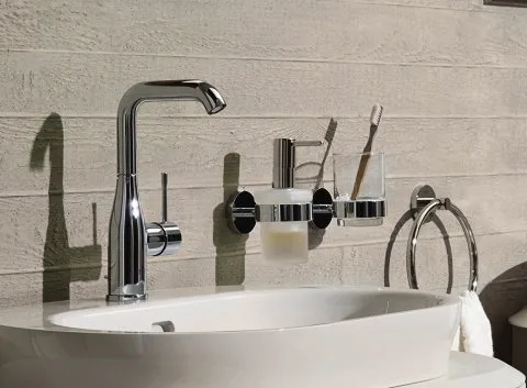 Смеситель для раковины Grohe Essence New 23462001 Sancos — официальный сайт