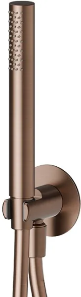 Душевой гарнитур Newform X-Steel 316 69645X.59.067, брашированная бронза Sancos — Оригинал