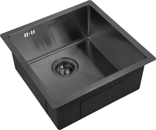 Мойка кухонная Zorg Inox PVD 4444 grafit Sancos — Оригинал