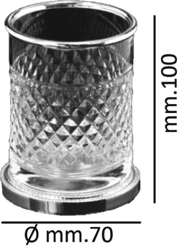 Стакан Boheme Aura 10252-G gold Sancos — официальный сайт