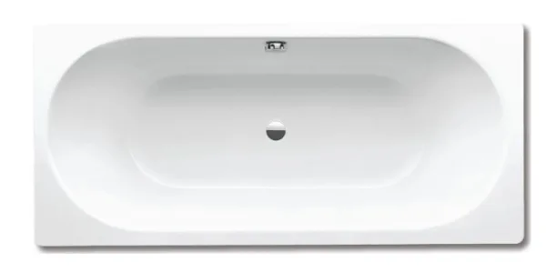 Стальная ванна Kaldewei Classic Duo 291000013001 без опоры 180x80 см, пристенная, белая, с самоочища Sancos — Оригинал