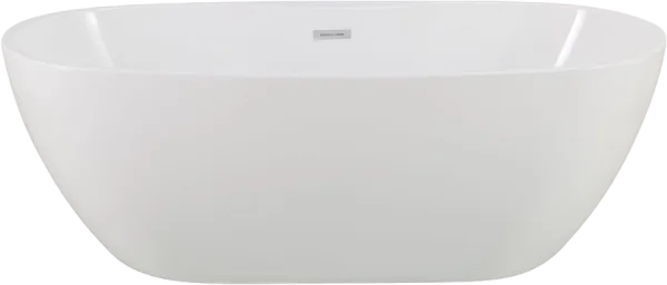 Акриловая ванна Art&Max AM-605-1700-790 170x80 см, отдельностоящая, белая, овальная, с каркасом Sancos — Оригинал