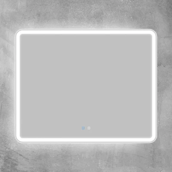 Зеркало BelBagno Marino SPC-MAR-1000-800-LED-TCH-SND с голосовым управлением и подогревом Sancos — Оригинал