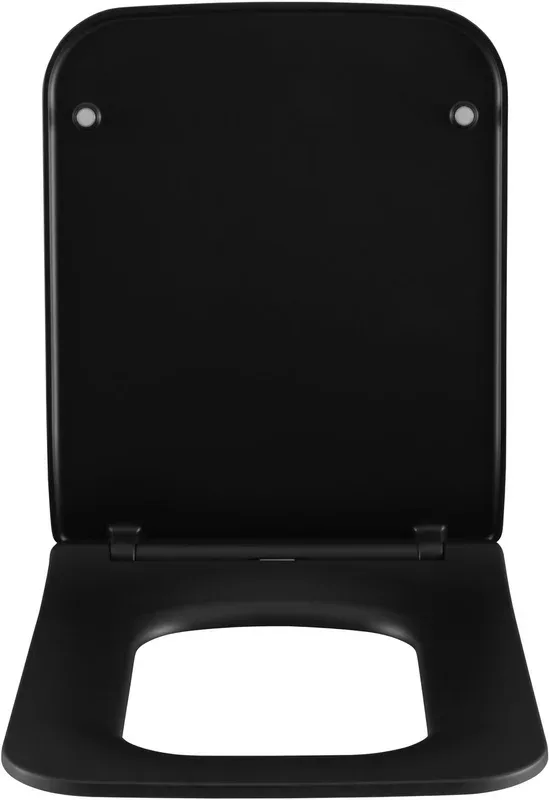 Крышка-сиденье Allen Brau Liberty 4.33008.31 с микролифтом, черная матовая Sancos — официальный сайт