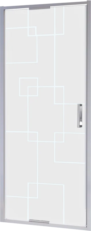 Душевая дверь в нишу RGW Stilvoll SV-05 100 см, профиль матовый хром, стекло smart line matt Sancos — официальный сайт