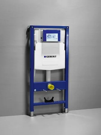 Система инсталляции для унитазов Geberit Duofix UP 320 111.300.00.5, кнопка белая, глянцевый хром Sancos — официальный сайт